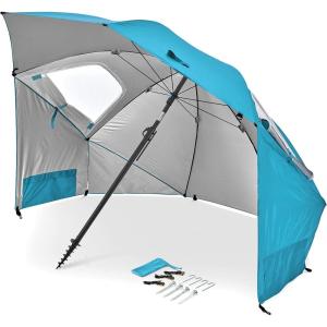 image:imageSportBrella Premiere XL UPF 50 Umbrella Shelter for Sun and Rain ProtectionAqua